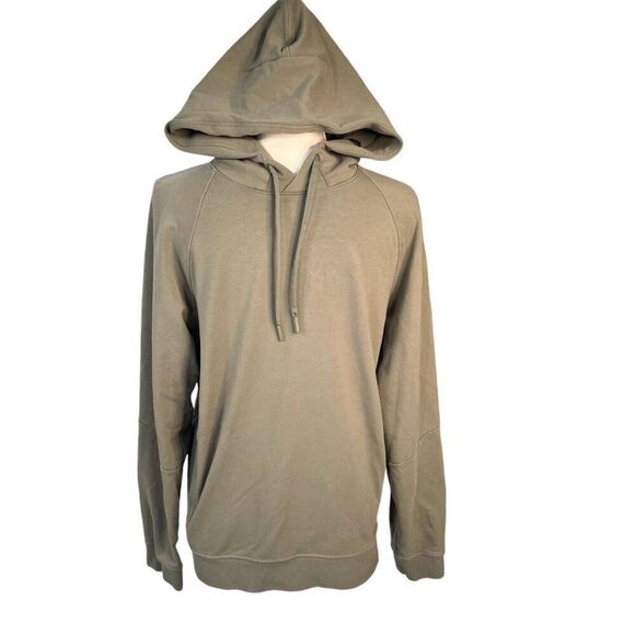 Lululemon Men's City Sweat Pullover Hoodie Grey Sage Size Small - Picture 2 of 10